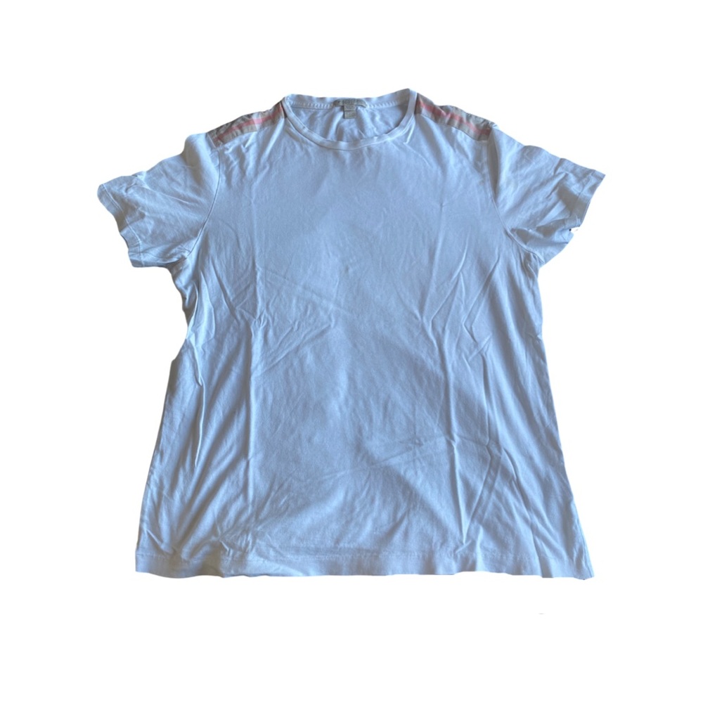 Burberry Britt Tee shirt with patches on the sleeve